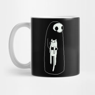 Cat Ghost Besties! - Pixelart Mug